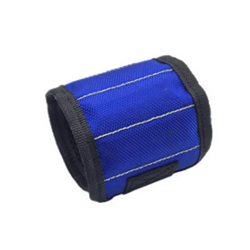 Magnetic Wristband Three Rows of Six Magnets for Holding Screws,Drilling Bits,Nails,Wrist Tool Holder Belts with Strong Magnets